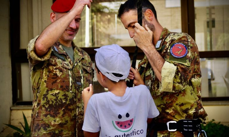 Vibo, bimbi autistici e Cacciatori di Calabria insieme per un giorno – Foto