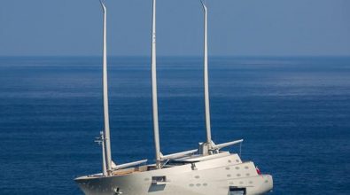 Lo yacht a vela più grande e avveniristico al mondo approda a Vibo Marina