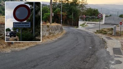 Chiusura strada Candrilli Vibo: durissima l’ordinanza del comandante della Municipale