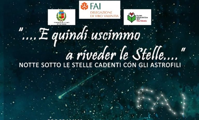 Al parco delle Rimembranze di Vibo il Fai organizza l’appuntamento con le stelle