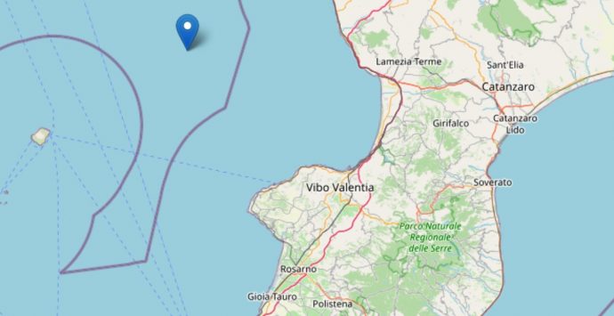Terremoto 4.4 nel Mar Tirreno, scosse avvertite anche nel Vibonese