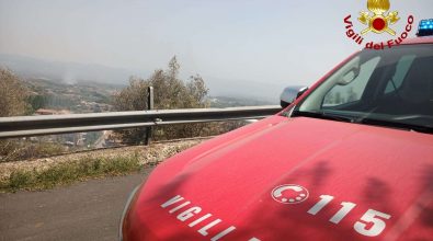 In fiamme un elicottero di Calabria Verde: fermato un trentenne