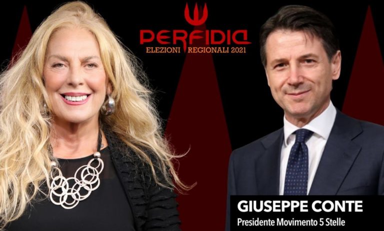 Perfidia si fa piazza con Giuseppe Conte. Antonella Grippo intervista il leader del M5S – Video