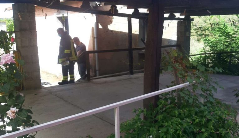 Va a fuoco il locale lavanderia di un casa di riposo nel Vibonese