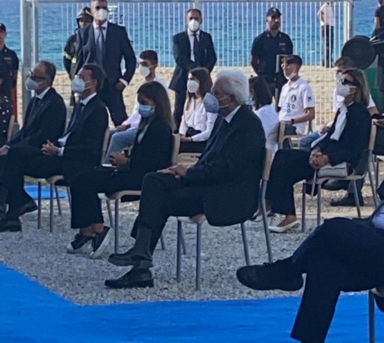 Nuovo anno scolastico: il Capo dello Stato Mattarella è arrivato a Pizzo – Video