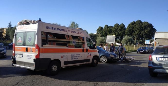 Incidente stradale questa mattina a Vibo: un ferito