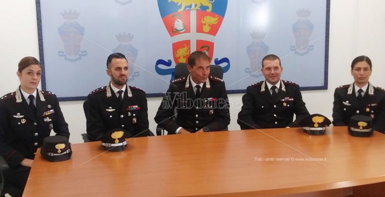Carabinieri di Vibo e Serra: nuovi vertici per Compagnia, Norm e Nucleo Investigativo – Video