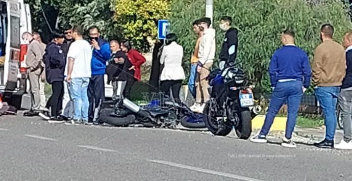 Incidente stradale nel Vibonese: centauro trasferito all’ospedale Jazzolino