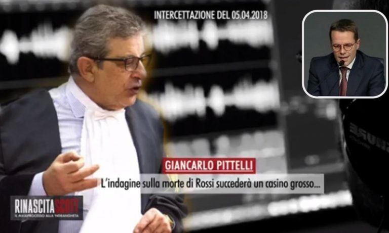 Rinascita, Pittelli intercettato sul Mps: «David Rossi ucciso, se riaprono le indagini è un casino»