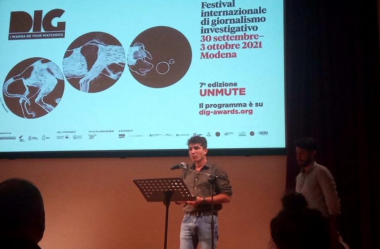 Al vibonese Borello menzione speciale nel festival del giornalismo investigativo