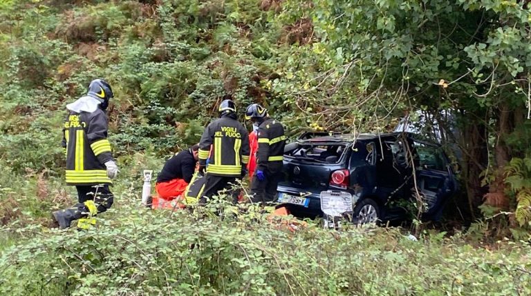 Stabili le condizioni di una donna rimasta ferita in un incidente a Soriano