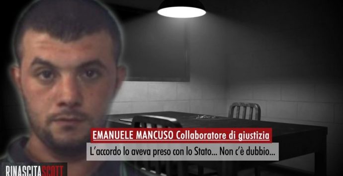 Emanuele Mancuso e il presunto accordo del boss Scarpuni con lo Stato – Video