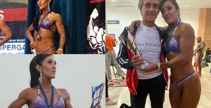 San Gregorio, il vicesindaco Sara Suriano trionfa al trofeo di Body building