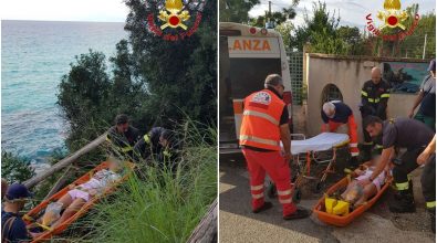 Turista si ferisce al “Paradiso del sub”: necessario l’intervento dei vigili del fuoco