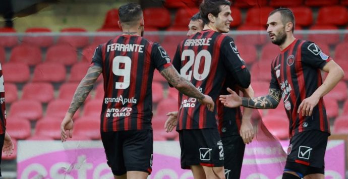 Vibonese-Foggia, il match finisce in parità: 1-1 il risultato finale