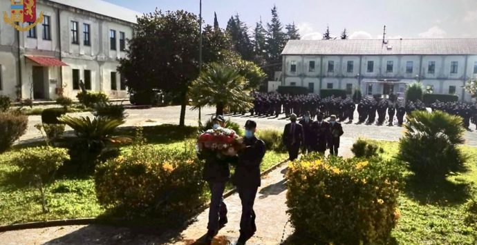 Caduti della Polizia di Stato, commemorazione a Vibo alla scuola allievi agenti