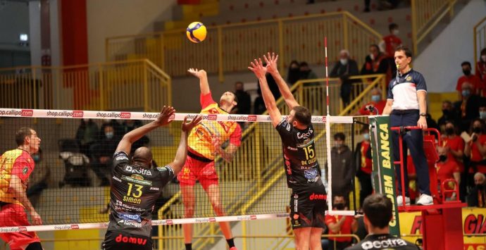 Superlega: Tonno Callipo sconfitta in casa dalla Lube Civitanova