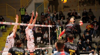 Volley Superlega, la Tonno Callipo perde al PalaMaiata: Milano vince 3 a 0