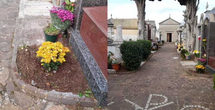 Sant’Onofrio, il Comune ridona lustro al cimitero in vista del Giorno dei morti