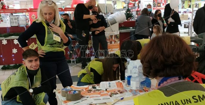 A Vibo Valentia raccolte 15 tonnellate di cibo per le famiglie in difficoltà