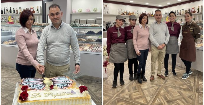 La pasticceria Le Papillon di San Costantino torna in nuova veste ma guardando sempre alla tradizione