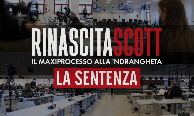 Rinascita Scott con lo speciale sulla sentenza in abbreviato – Video