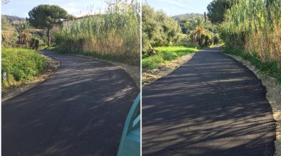 Vibo, sistemata l’unica strada per accedere a San Pietro dopo la frana