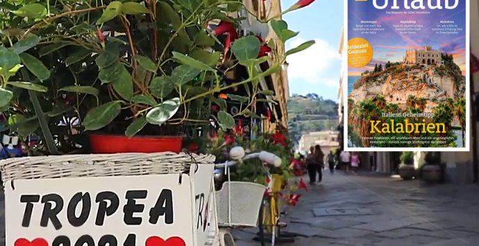 Bellezze da copertina, Tropea approda su una rivista tedesca