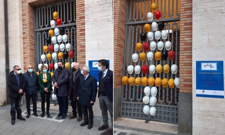 Inaugurato a Vibo Valentia l’albero per la sicurezza sul lavoro