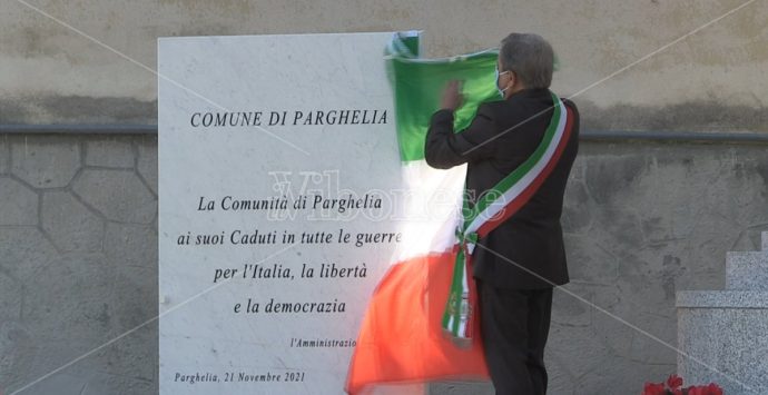 A Parghelia l’inaugurazione del monumento ai caduti di tutte le guerre – Video