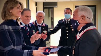 Il prefetto Lulli consegna gli attestati di fedeltà all’associazione nazionale carabinieri -Foto