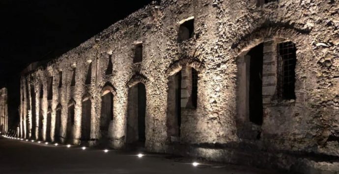 Soriano, una nuova illuminazione valorizza la bellezza del convento di San Domenico
