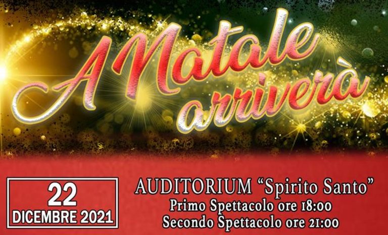 Vibo, all’auditorium Spirito Santo il recital “A Natale arriverà”