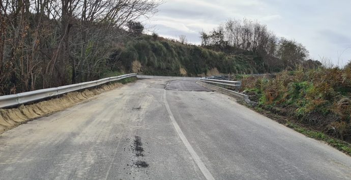 Riaperta al traffico la Sp82 a Cessaniti: finiti i lavori di messa in sicurezza
