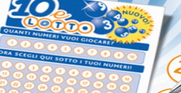 Calabria baciata dalla fortuna: vincita con il concorso “10eLotto”