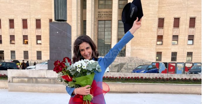 La vibonese Martina Soriano conquista il titolo di “laureata eccellente”