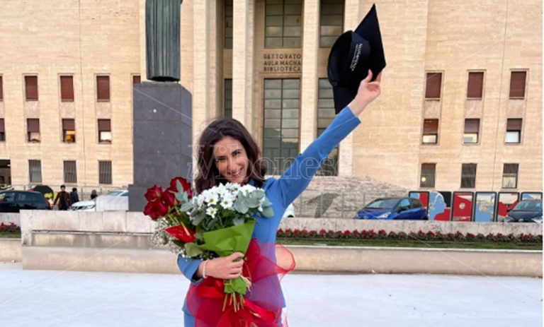 La vibonese Martina Soriano conquista il titolo di “laureata eccellente”