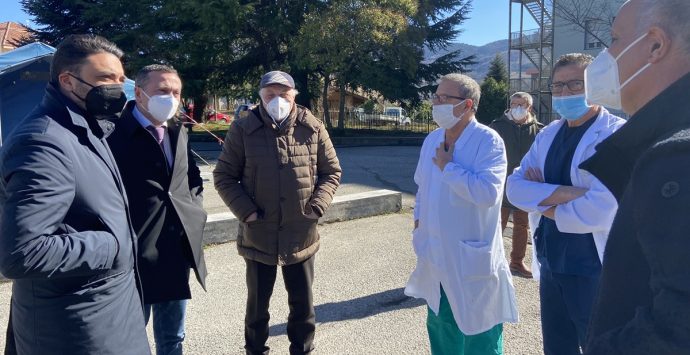 Serra San Bruno, il commissario dell’Asp Giuliano in visita all’ospedale