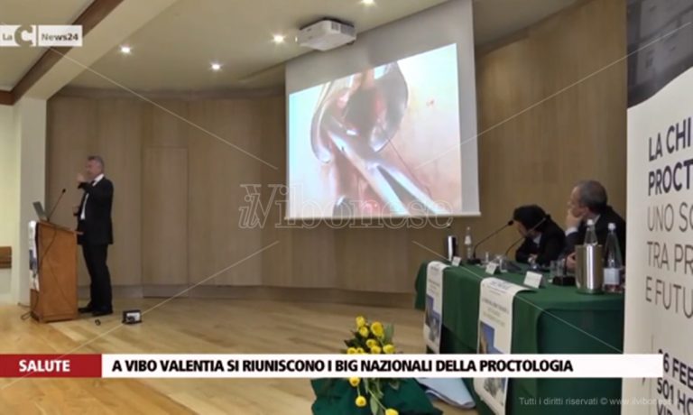 Proctologia, a Vibo specialisti da tutta Italia a confronto su passato e presente -Video