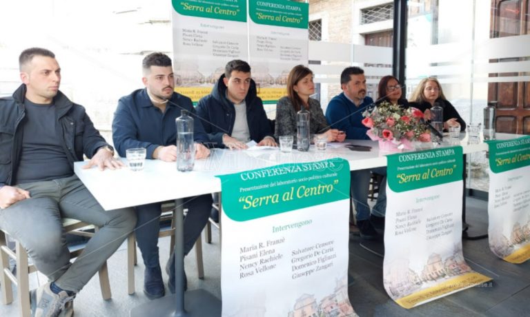 Presentato il nuovo movimento che pone “Serra al Centro”: «Pronti a contribuire al dibattito»-Video