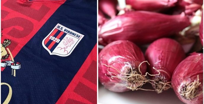 La cipolla rossa di Tropea sulla maglia della Vibonese: domani la presentazione