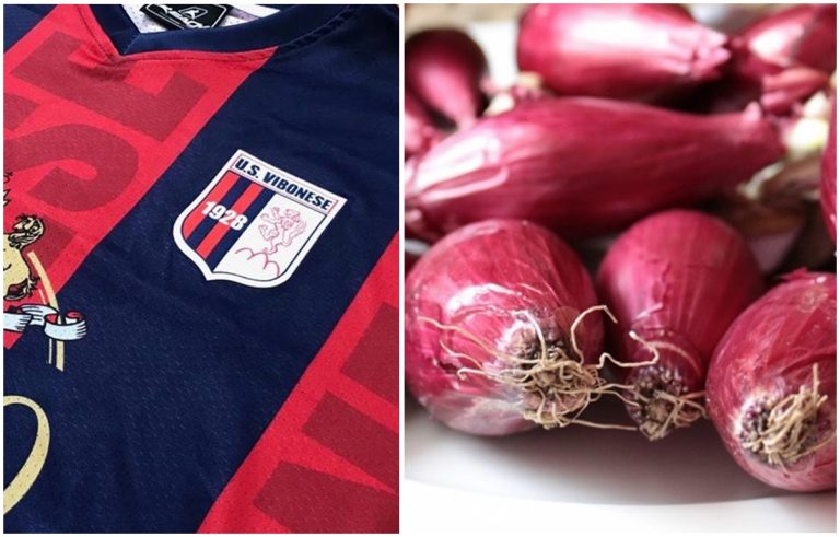 La cipolla rossa di Tropea sulla maglia della Vibonese: domani la presentazione