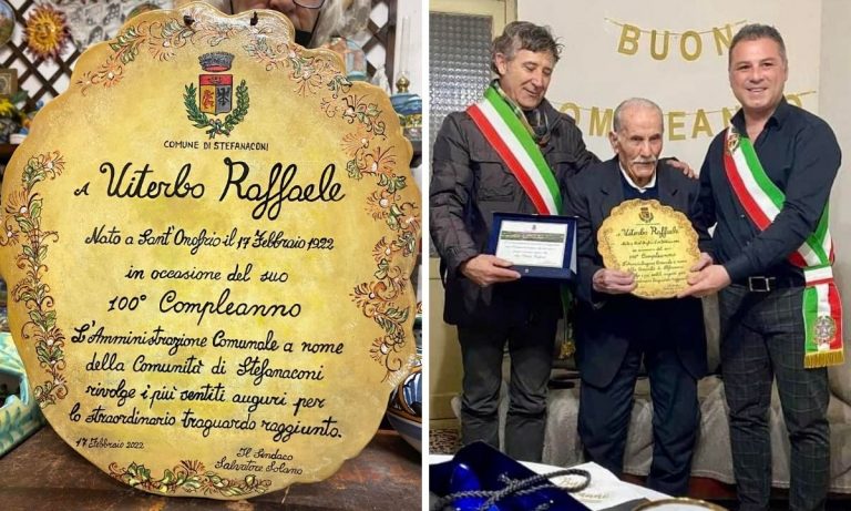 Stefanaconi e Sant’Onofrio in festa per i 100 anni di nonno Raffaele