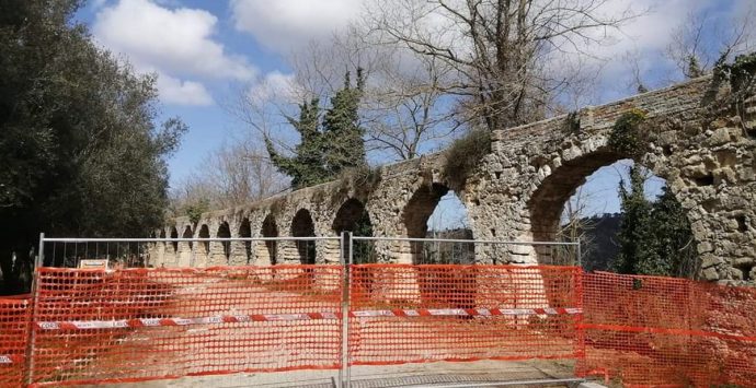 Spilinga, al via i lavori di messa in sicurezza dell’antico “Acquedotto ad archi”