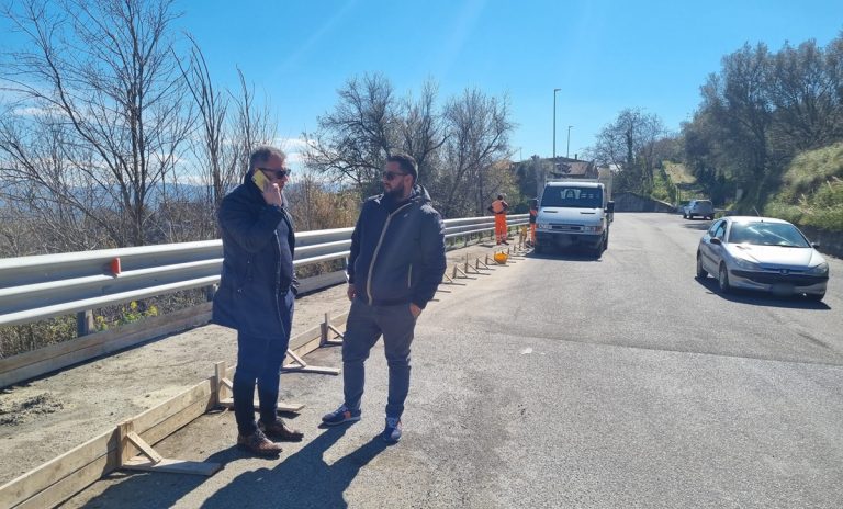 Vibo, quasi conclusi i lavori sulla provinciale 14 lungo Piscopio – Video