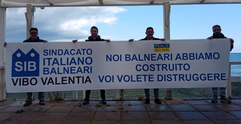 Anche i balneari vibonesi in agitazione per la riforma delle concessioni