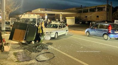 Incidente stradale a Pizzo, ferito il conducente di una moto ape