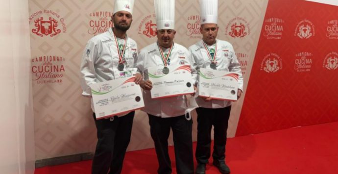 Campionati cucina italiana, gli chef vibonesi Maccarone e Monteleone sul podio
