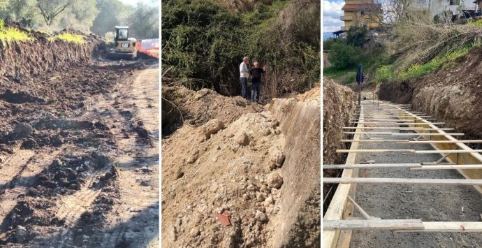 Dissesto idrogeologico e frane, lavori su più fronti a San Calogero