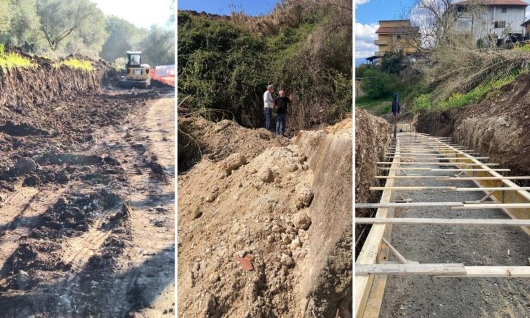 Dissesto idrogeologico e frane, lavori su più fronti a San Calogero